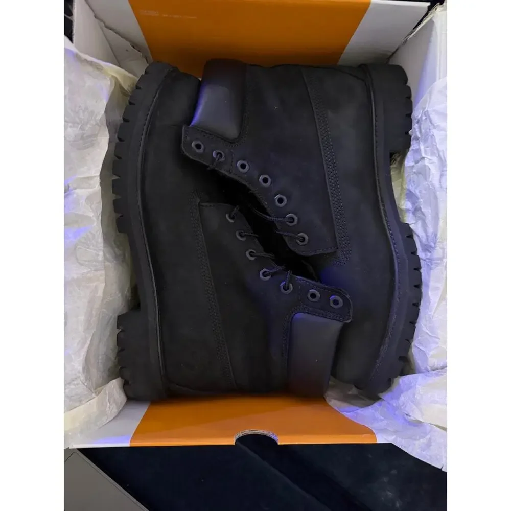 Timberland Premium 6-Inch Waterproof Boot Black men’s size 11.5